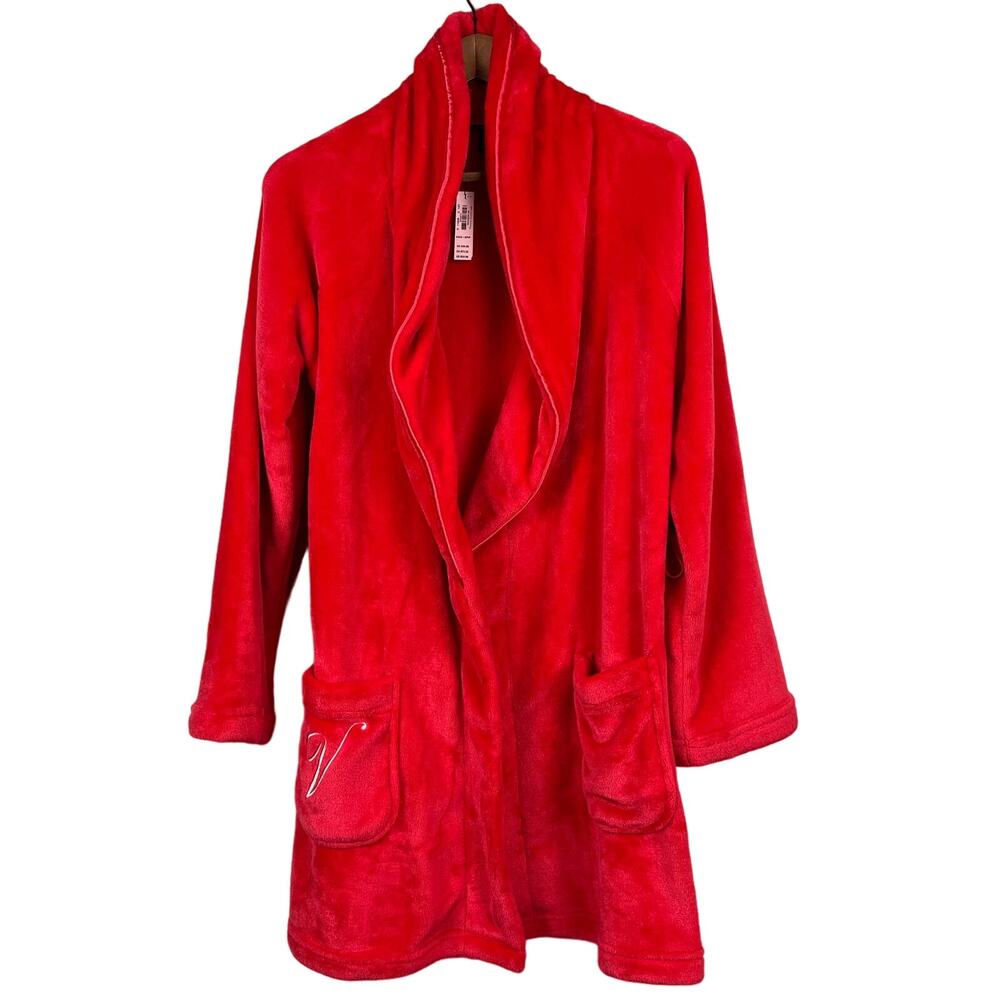 NEW! Victoria's Secret Fuzzy Robe Soft No Belt - XS